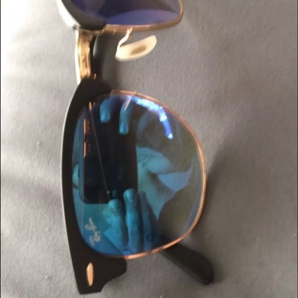 New 100% authentic ray ban clubmaster sunglasses - Picture 2 of 3